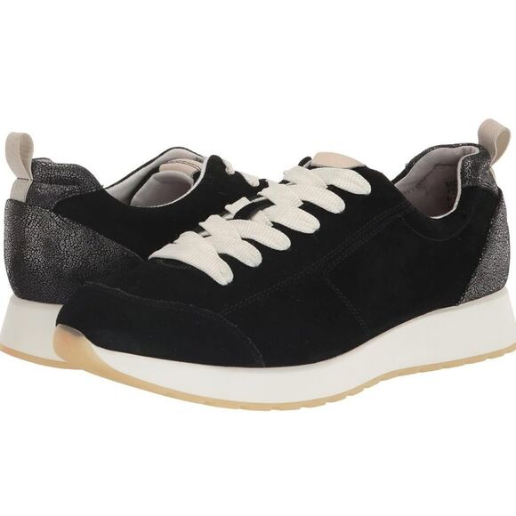 Munro Shoes - NEW Munro Monique Shoe- Black/Silver - Size 8AA (narrow), box included
